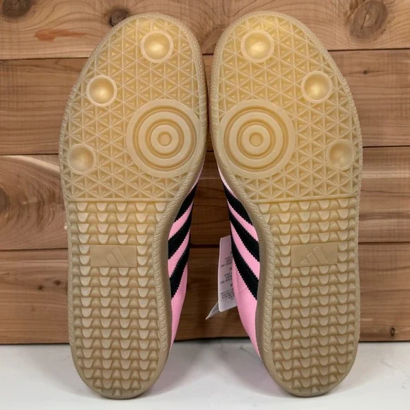 Adidas Samba Messi Football Soccer Shoes Light Pink Suede Men's Size 9.5 - Picture 12 of 13